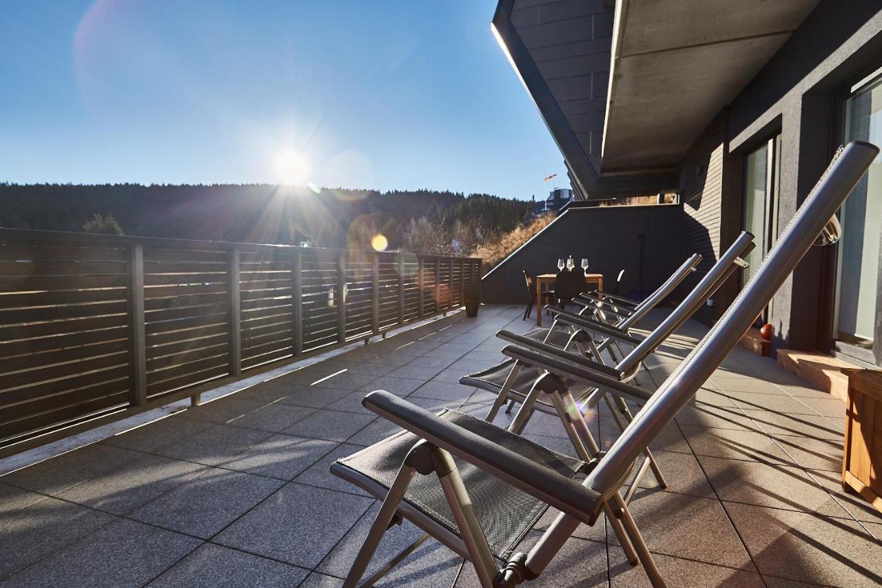Mountain Apartments Klinovec Hexagon Loučná pod Klínovcem Eksteriør bilde