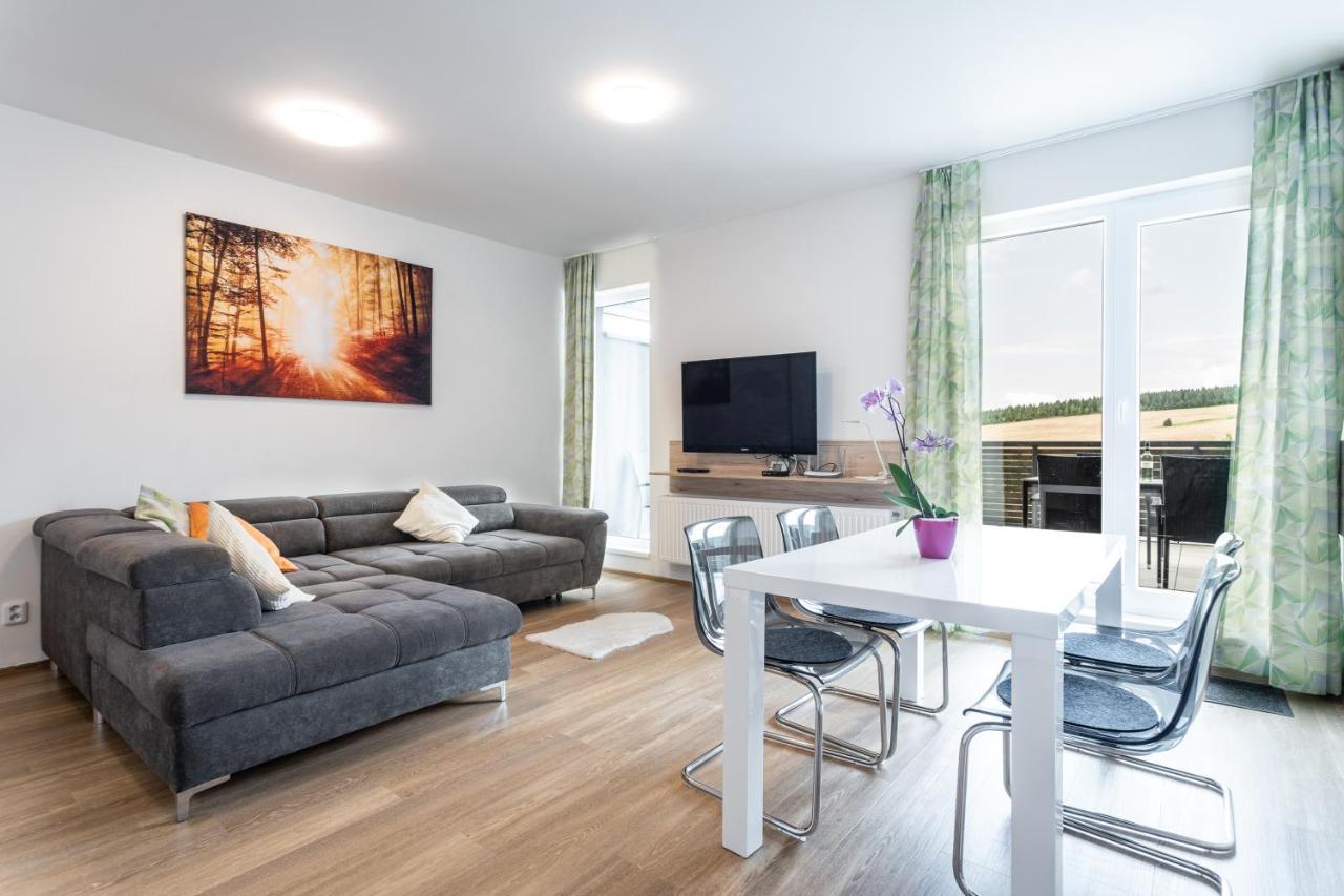 Mountain Apartments Klinovec Hexagon Loučná pod Klínovcem Eksteriør bilde